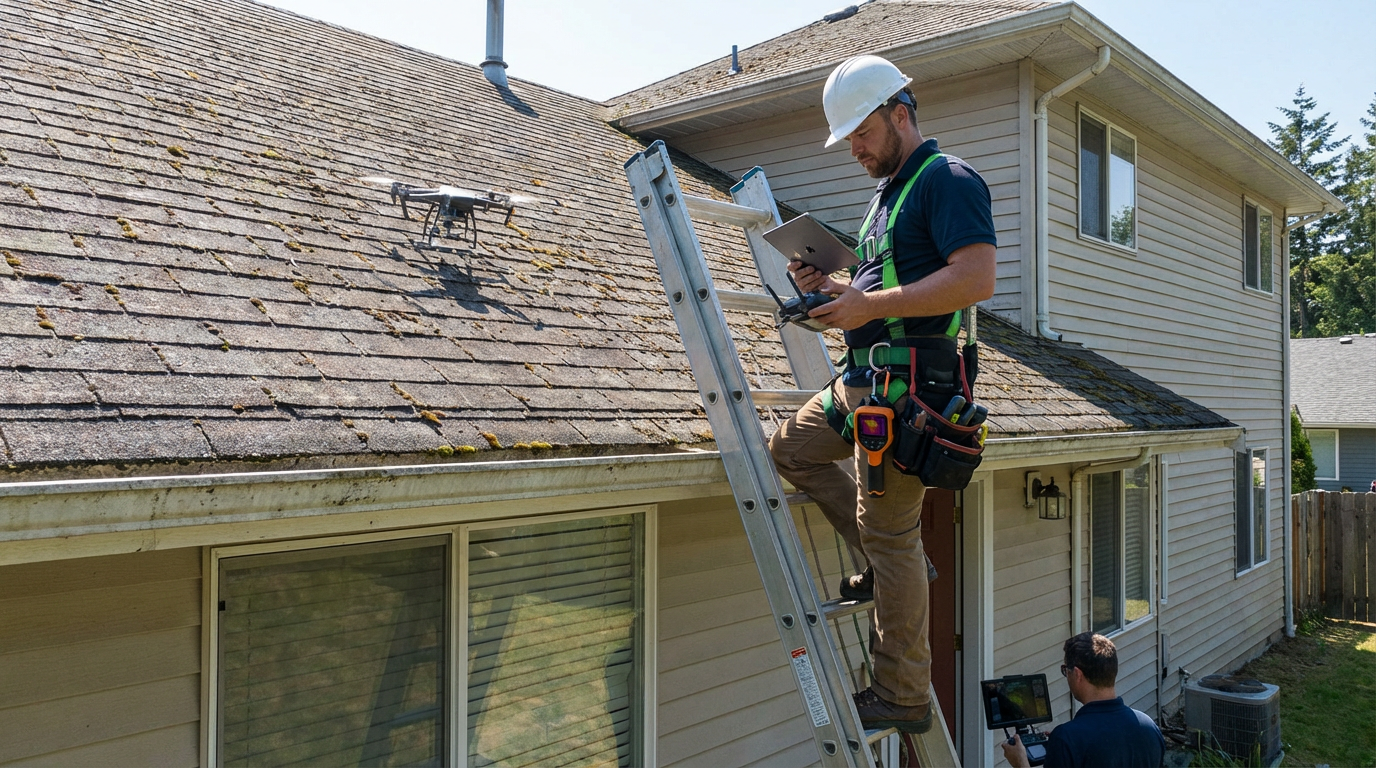 Roof inspection service